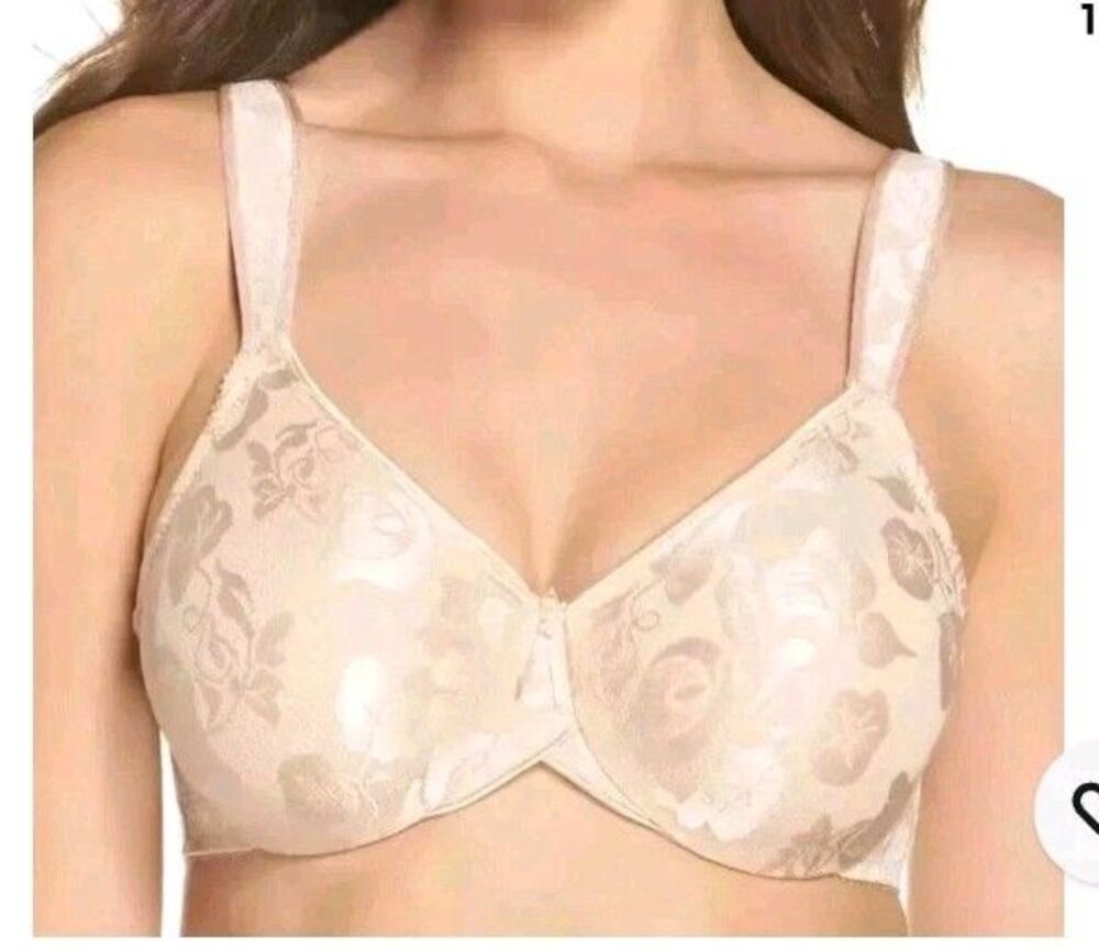 WACOAL 85567 AWARENESS UNDERWIRE BRA FULL COVERAGE NATURAL Size 34DDD